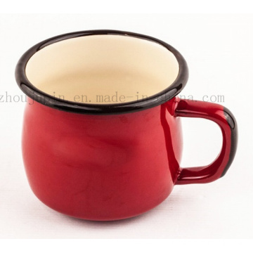 Tasse d&#39;émail de lait de thé de café de haute qualité d&#39;OEM